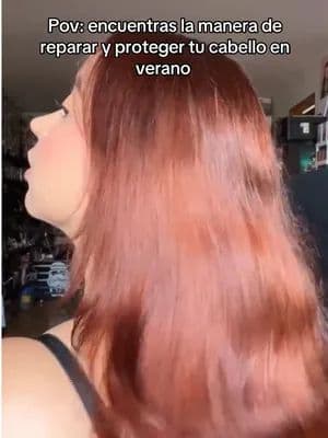 Así traigo mi cabello al natural 😮💨 gracias @Pantene Latinoamérica . . . #ayrammv #VeranoPanteneFM #PanteneKeratinaPE #VeranoPantene #TermoProtectorPantene #haircare #cobrizo #fyp #publicidad