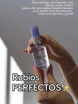 Rubio espectacular + pelo sano? Acaso esa combinación es posible? SI! Con la linea Blond Absolu de @Kérastase podes lograr ambos. Mi arma secreta, el nuevo Blond Absolu Serum con 2% de acido hialuronico. Conseguilo con el link que te dejo en comentarios ✨ #kerastase #blondabsoluserum #ad