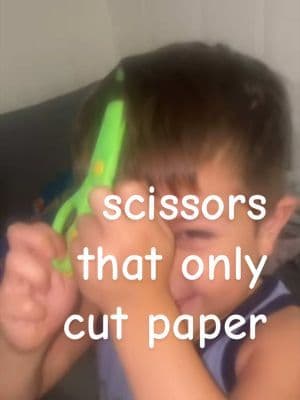 Finally found a safe way to teach toddler scissor skills without the fear #christmasactivities #scissorskills #tiktokshopfinds #momofthree @Skillmatics