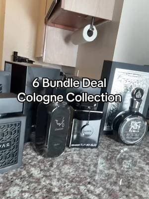 Why pay for one dee-Zign-Ner fragrance when you can get 6 Colognes for the price of 1? #cologne #collection #deals #fragrancetiktok #lattafa #TikTokShopBackToSchool #TikTokShopCreatorPicks