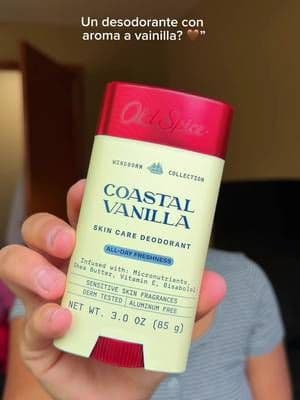 I tried the old spice coastal vanilla deodorant and I really like the scent. It has a sweet vanilla fragrance with a fresh touch,so it doesn’t feel too heavy. It feels gentle on the skin and , since it’s aluminum-free , it helps control odor but not sweat.you can use it every day, and the scent lasts for several hours. For the price, I think it’s a great option if you like sweat and the fresh scent. @influenster @Old Spice US #complimentary #GiftedByOldSpice #OldSpice #OldSpiceWindborn