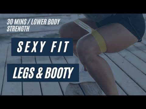 At Home Glute Workout With Dumbbells & Bands | Booty Growth 🍑