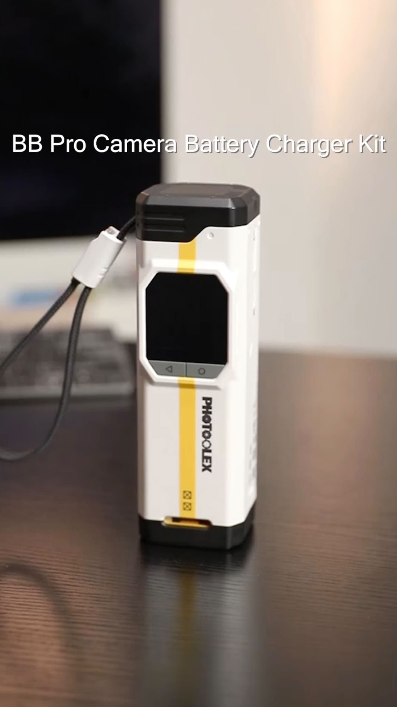 If you’re ready to stop guessing your battery levels,
then you’re ready for the @photoolex.global BB Series.
Take contr