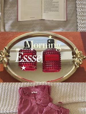 #ad what my morning routine looks like with @valentino.beauty . shop the Rendezvous Ruby fragrance @sephora . . . #giftedbyvalentino #fragrance #borninromavalentino #fypシ❤️💞❤️