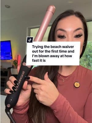 I was super excited to try the beach waiver and then the links disappeared right before the band so I wasn’t able to do my video. I am absolutely shocked at how quick the barrel spins. It’s really nice and I would love to try the wider one! ##fashionlookbook ##spotlightfinds ##toptierjanuary ##newyearnewaura ##tiktokshopcreatorpicks##mademyyear ##ttslevelup ##ttsdelightnow##GiftGuide##TikTokShopLoveAtFirstFind ##seasonalgems##lovelanguage ##tiktokshopjumpstartsale##beachwaver##beachwavercurls##hairtok