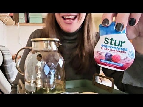 Stur Electrolyte Water Enhancer in Black Raspberry: Boost Your Hydration!