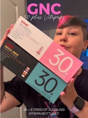 Vitamins for women over 30 don’t have to mean juggling a bunch of different bottles every morning. 👀 The GNC Women’s 30+ Vitapak puts your daily supplements into convenient grab-and-go packets, including a multivitamin plus formulas designed to support healthy skin, bone health, stress support and more.* Such an easy way to simplify your daily vitamin routine. 💊✨ *Dietary supplement. Use as directed. @GNC #gnc #tiktokshopbacktoschool #tiktokshopcreatorpicks #backtoschool #summerwins
