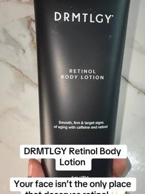 DRMTLGY Retinol Body Lotion brings retinol to your body-care routine to help improve the look of fine lines, uneven texture, and overall skin smoothness while keeping your skin moisturized. #DRMTLGY #RetinolBodyLotion #BodyCare #SmoothSkin #TikTokShop