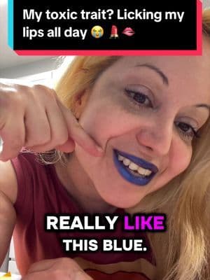 My toxic trait? Licking my lips all day π π𫦠* The first lip stain my tongue If youβre constantly licking your lips and your lipstick disappears in an hour, you need to see this. Trying the Wonderskin lip stain that stays put, feels hydrating, is vegan, and somehow survives my terrible habit of licking my lips all day. But can we talk about the blue color? Because I kind of want to keep it. π * Wonderskin lip stain * Wonderskin lip tint review * long lasting lip stain * transfer proof lipstick * lip stain that lasts all day * waterproof lip tint * vegan lip stain * hydrating lip stain * makeup for women over 40 * Gen X beauty finds * TikTok made me buy it Hashtags: #Wonderskin #LipStain #LongLastingMakeup #BeautyFinds #TikTokMadeMeBuyIt My toxic trait? Licking my lips all day π ππ«¦