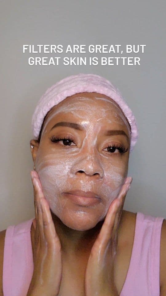 I love a good filter, but it just hits when your skin is naturally poppin!
PRODUCT USED ⬇️
▪︎ The Eggzyme Whipped Foam