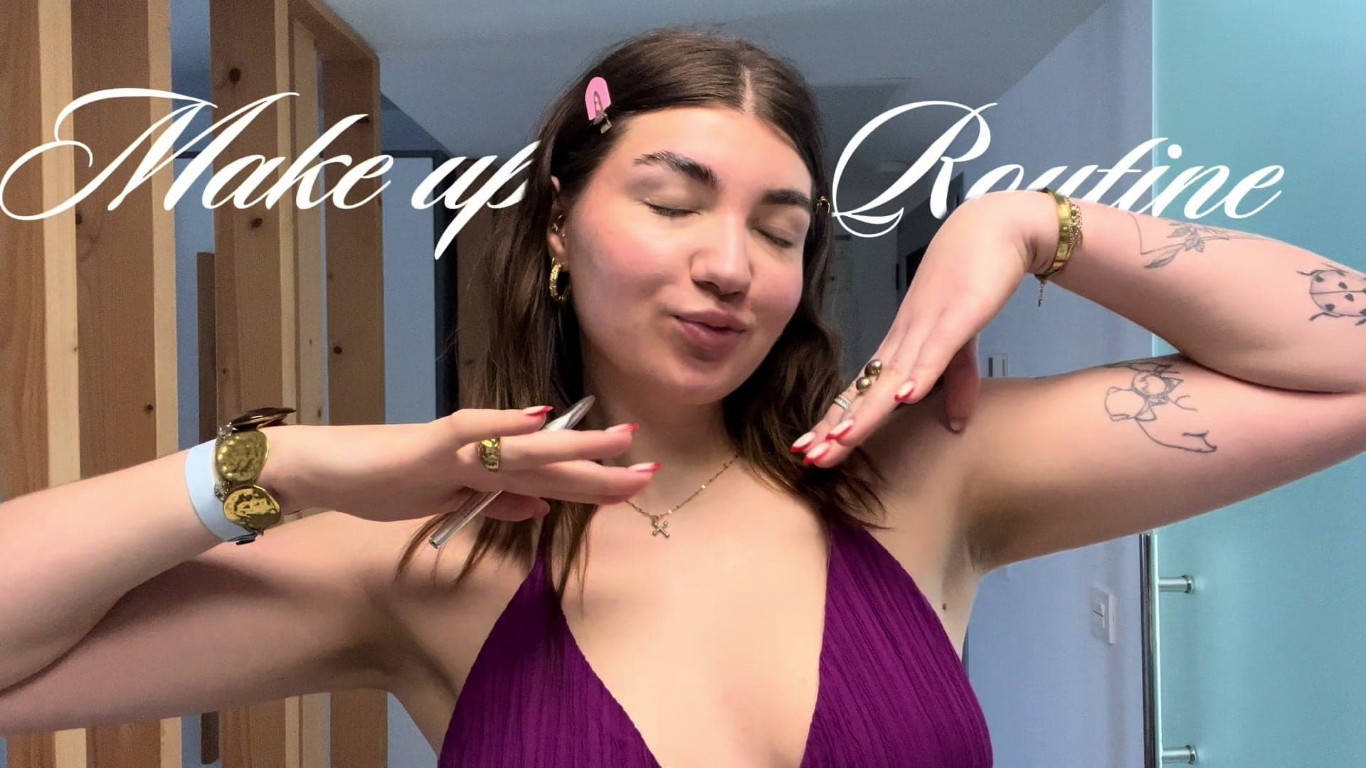 Make up routine