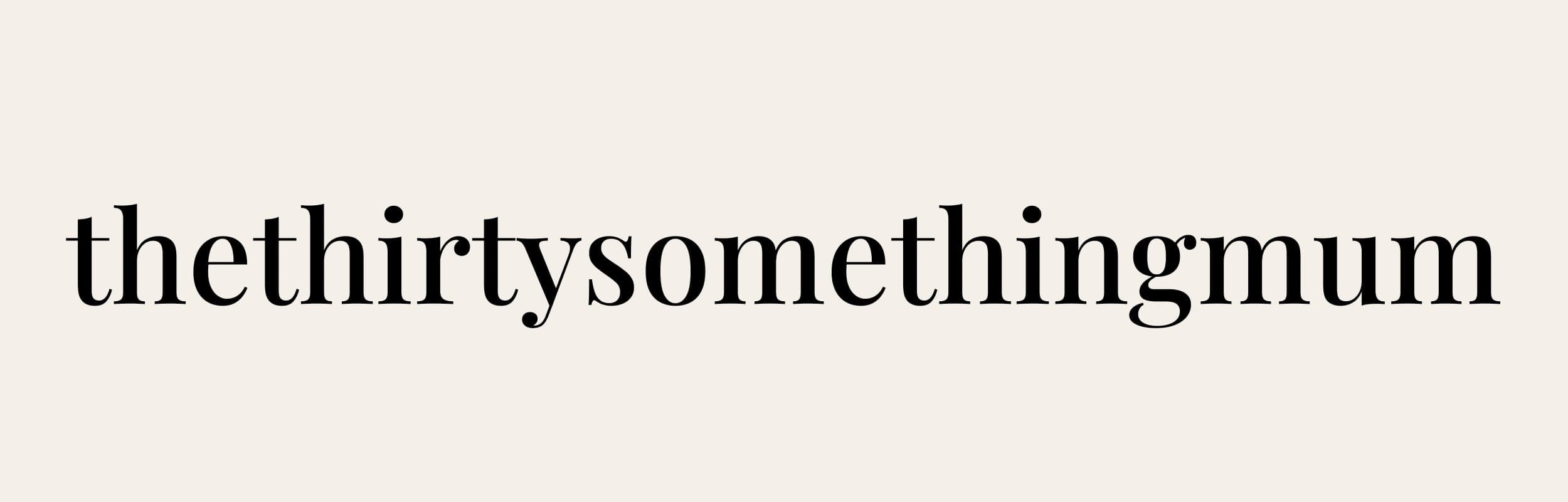 thethirtysomethingmum
