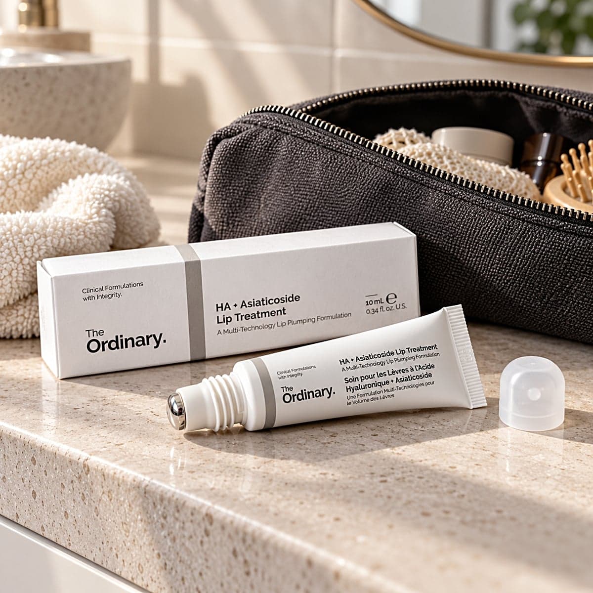 The Ordinary HA + Asiaticoside Lip Treatment Review