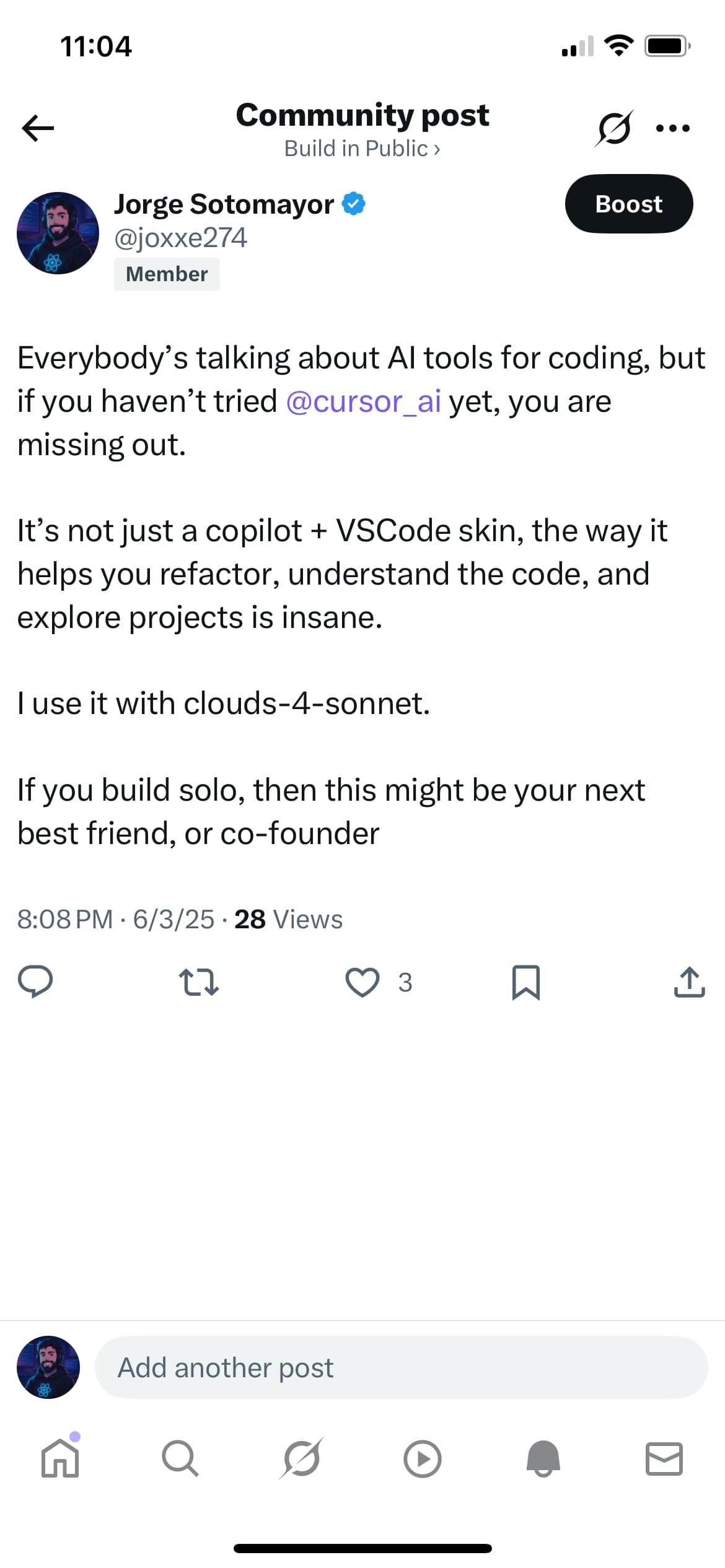 This is a good example of the highlight